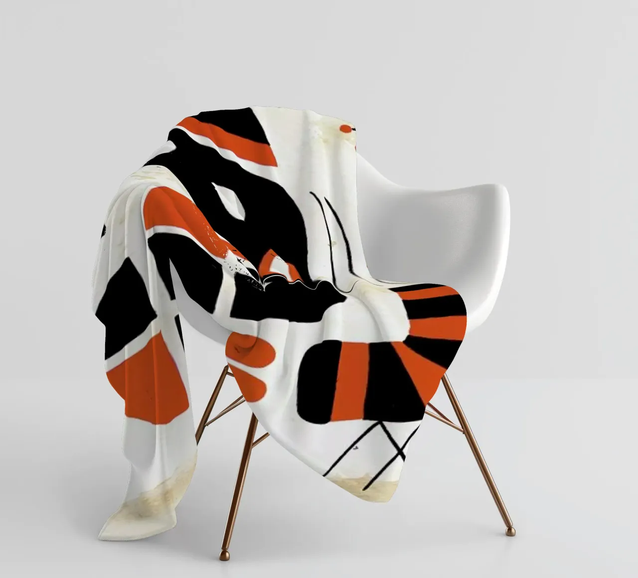 Mindchecker fleece blanket by Antony Squizzato