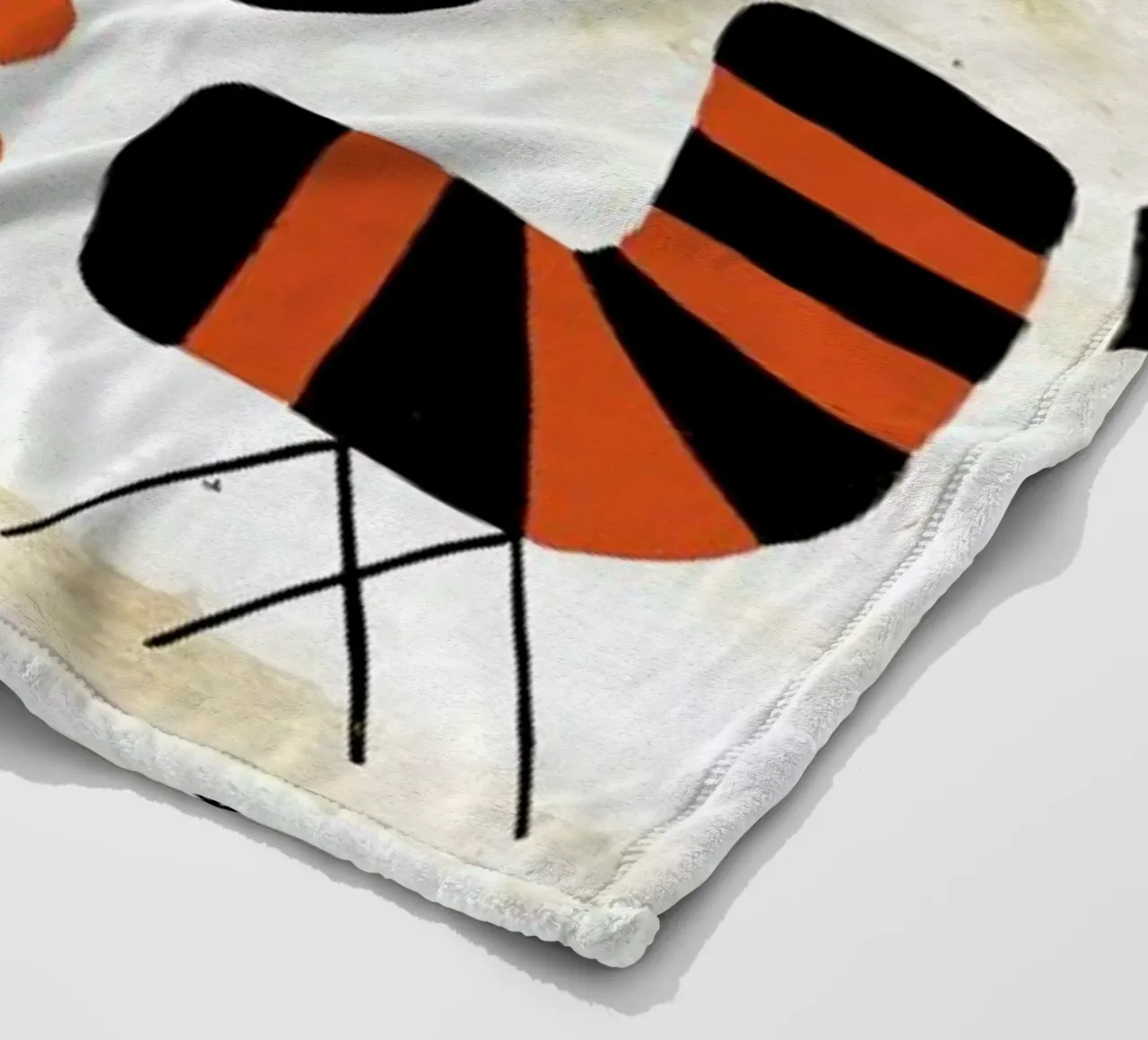 Mindchecker fleece blanket by Antony Squizzato