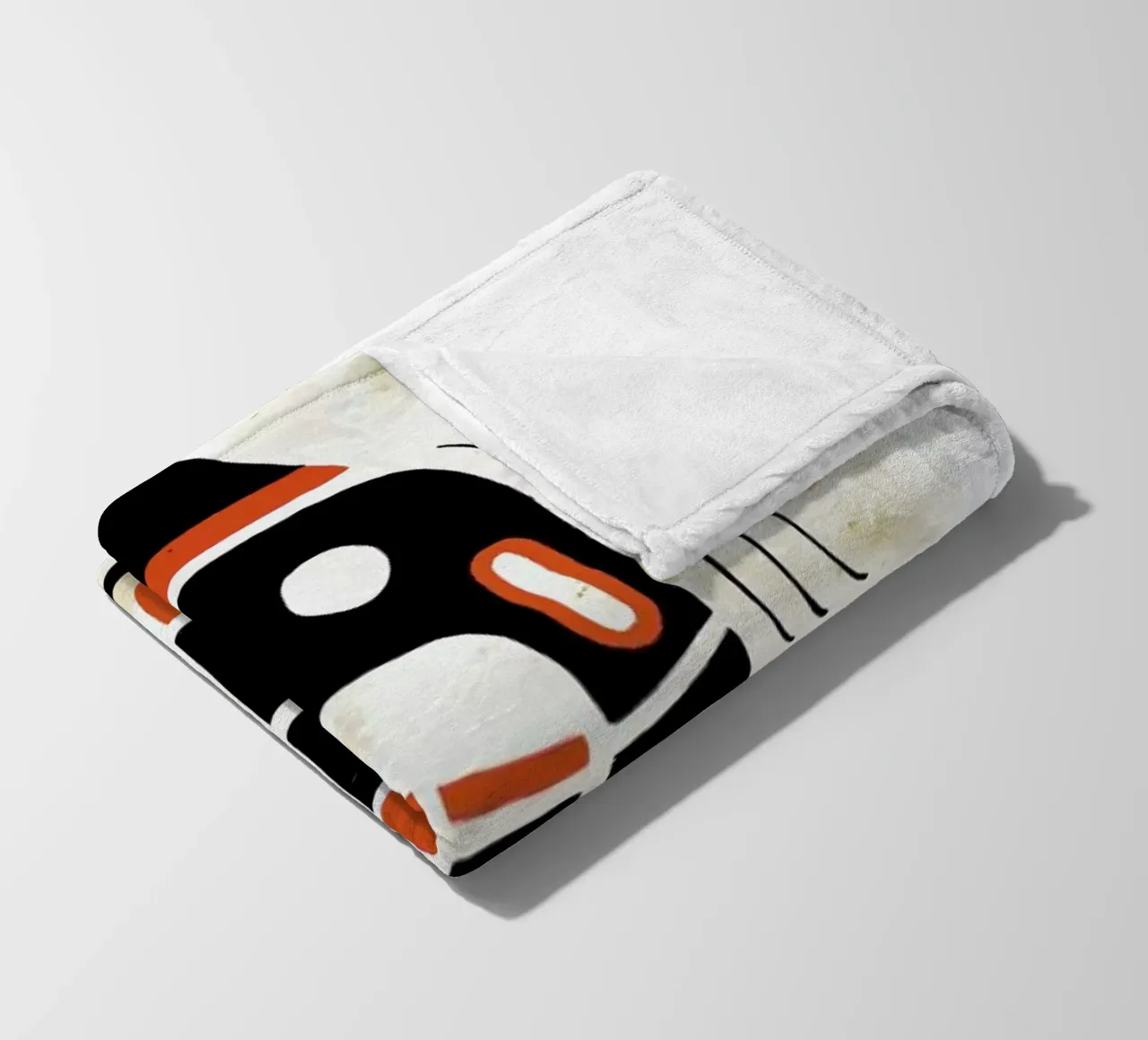 Mindchecker fleece blanket by Antony Squizzato