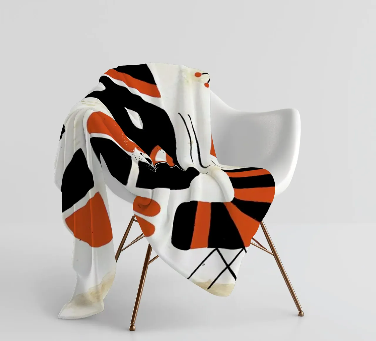 Mindchecker fleece blanket by Antony Squizzato