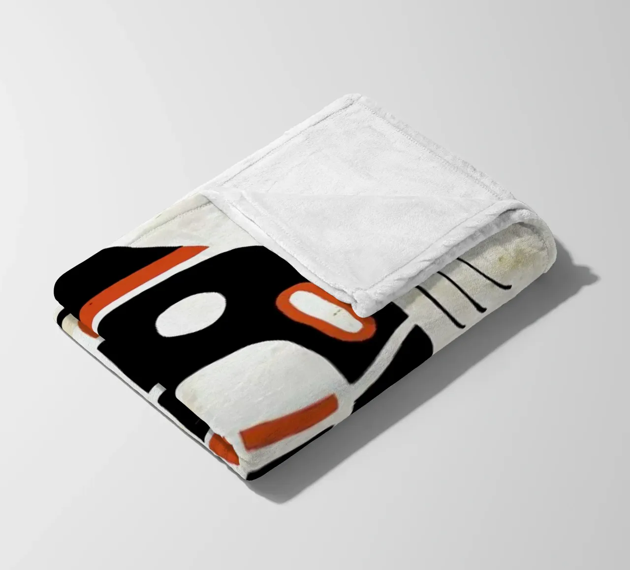 Mindchecker fleece blanket by Antony Squizzato