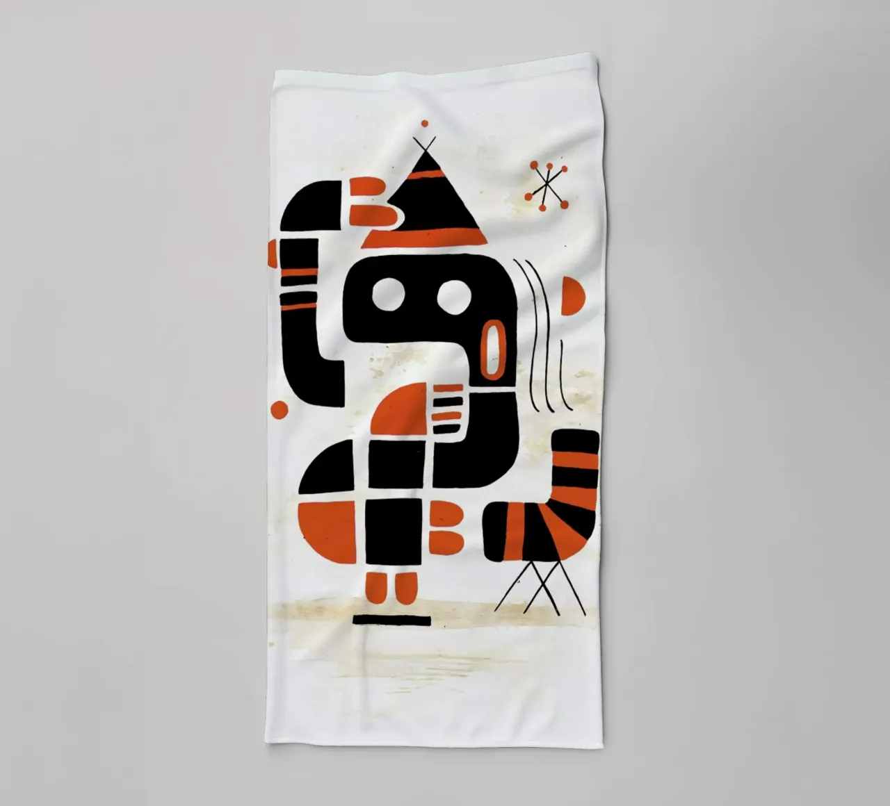 Mindchecker towel by Antony Squizzato
