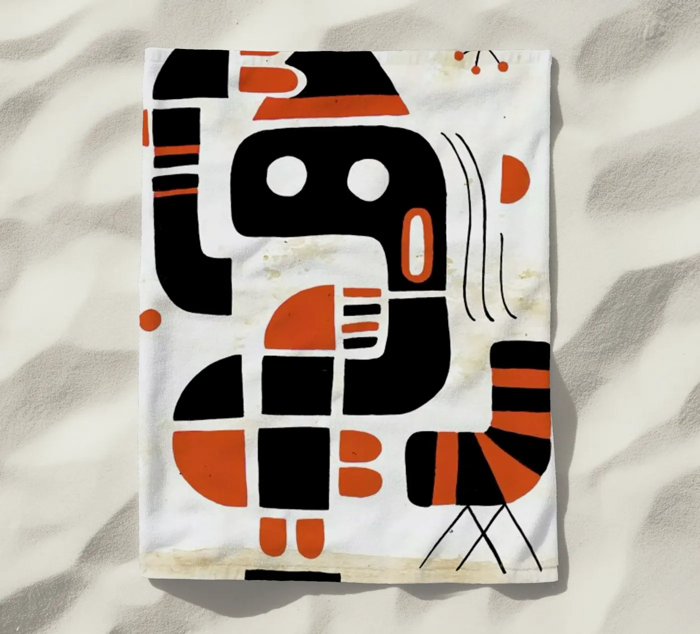 Mindchecker Strandtuch von Antony Squizzato