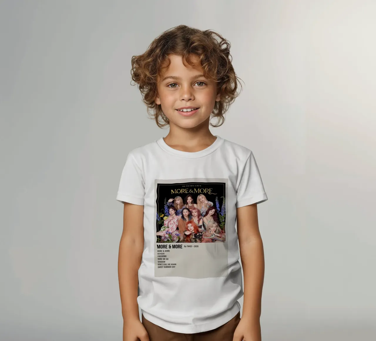 MORE & MORE By TWICE - 2020 t-shirt bambini da SoundStudio