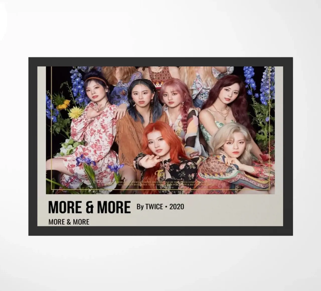 MORE & MORE By TWICE - 2020 Fußmatte von SoundStudio