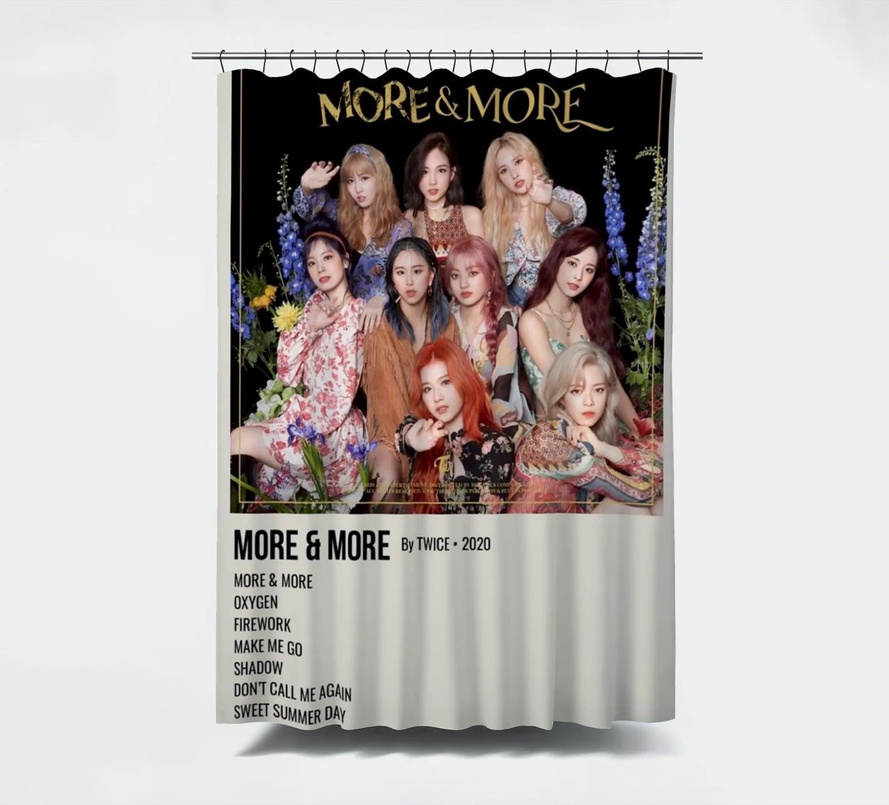 MORE & MORE By TWICE - 2020 tenda da doccia da SoundStudio