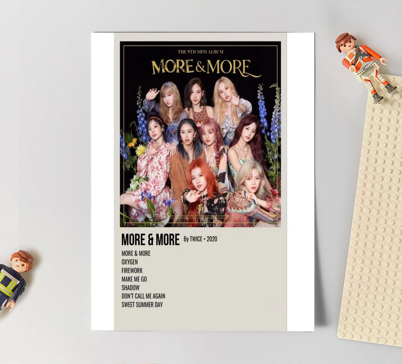 MORE & MORE By TWICE - 2020 foglio adesivo da SoundStudio