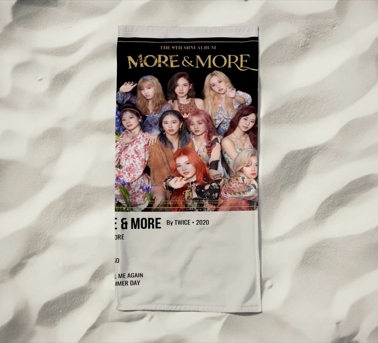 MORE & MORE By TWICE - 2020 telo mare da SoundStudio