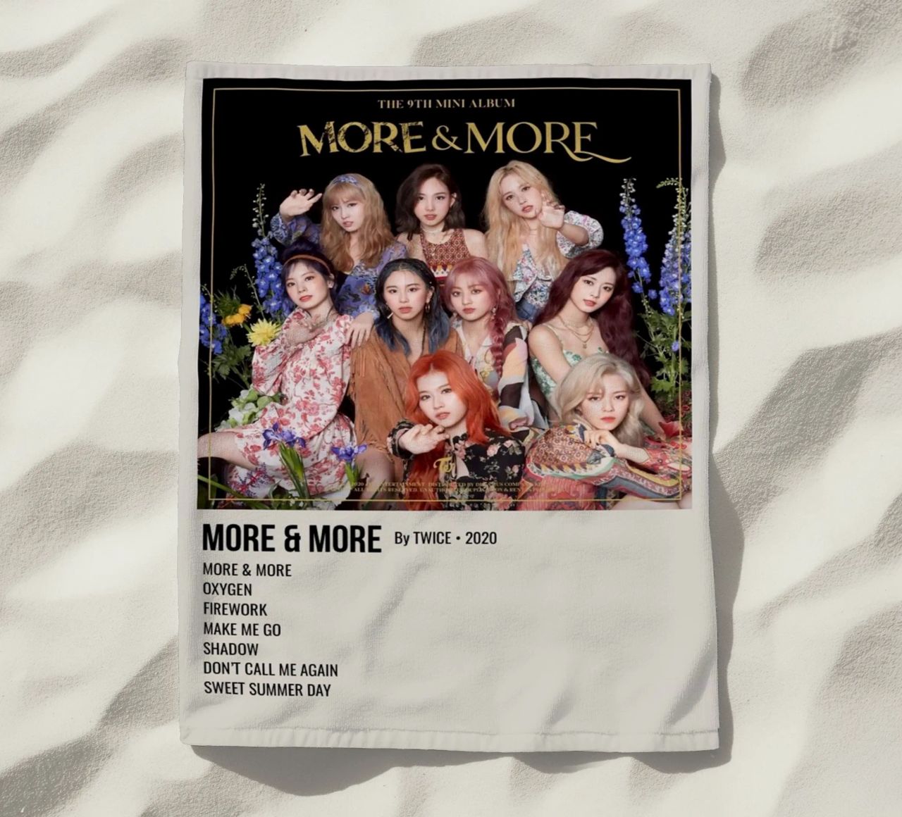 MORE & MORE By TWICE - 2020 telo mare da SoundStudio