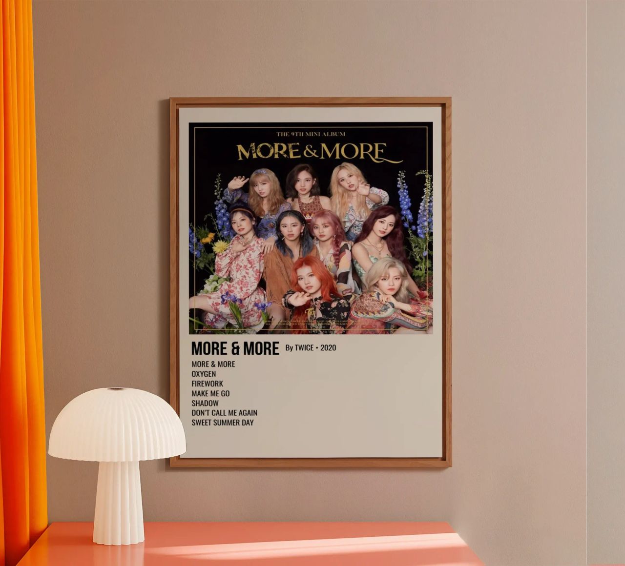 MORE & MORE By TWICE - 2020 alluminio dibond da SoundStudio
