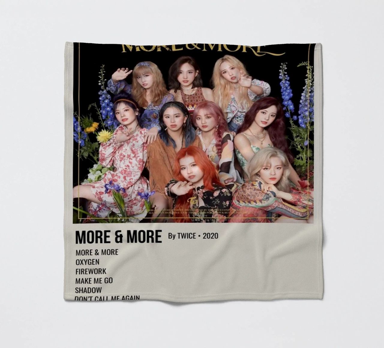 MORE & MORE By TWICE - 2020 coperta in pile da SoundStudio