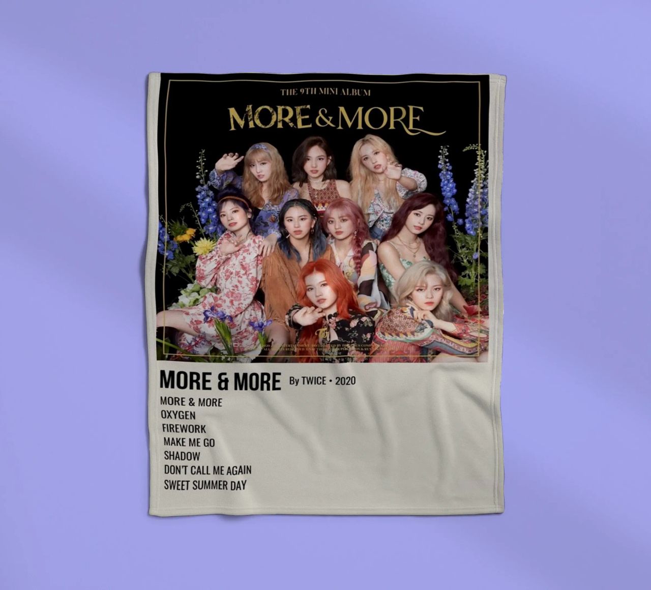MORE & MORE By TWICE - 2020 coperta in pile da SoundStudio