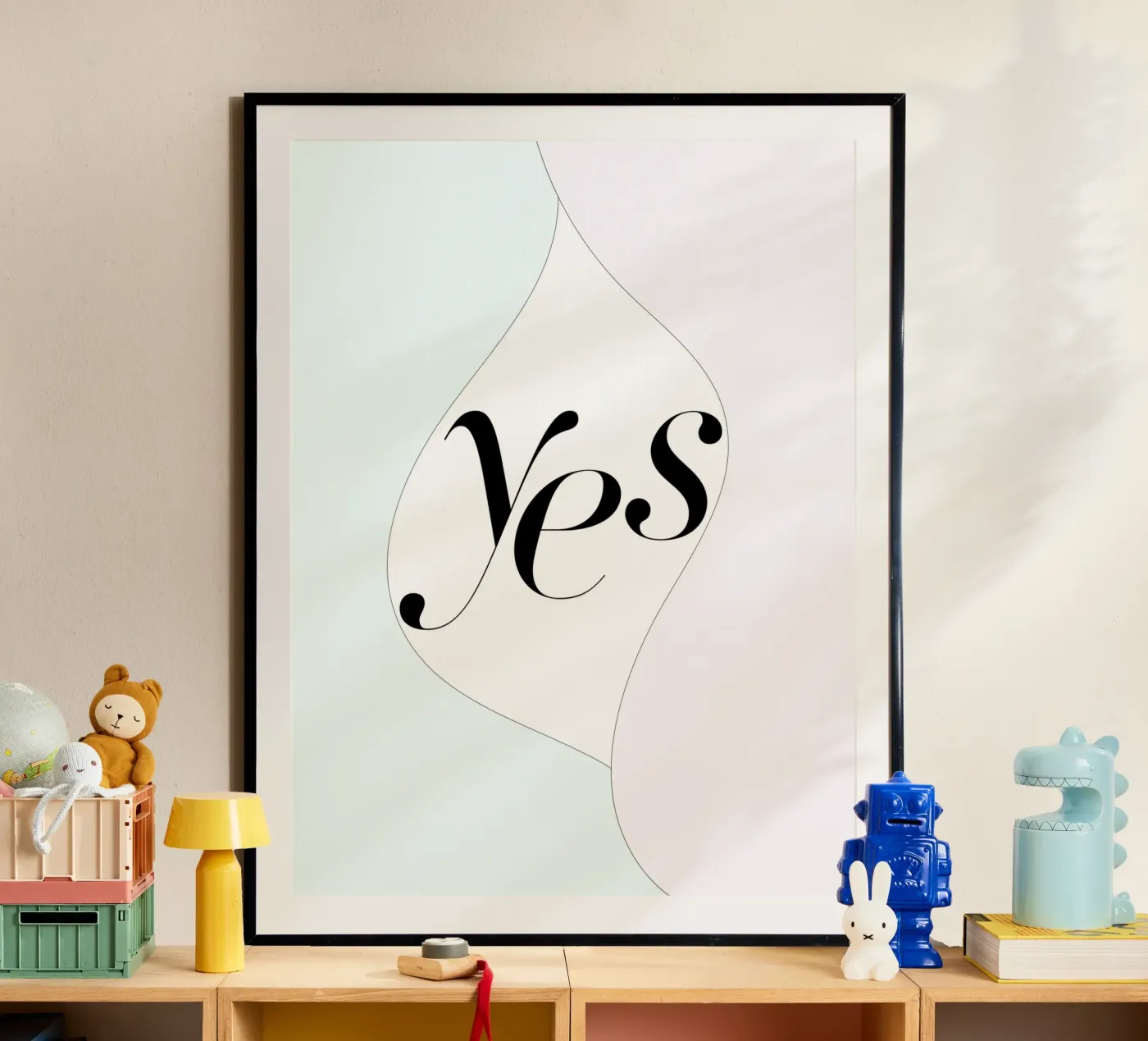 yes poster da natural neutral