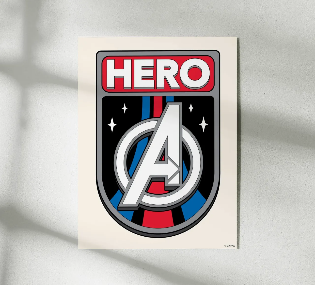 Hero plexiglass da MARVEL Designs by JUNIQE