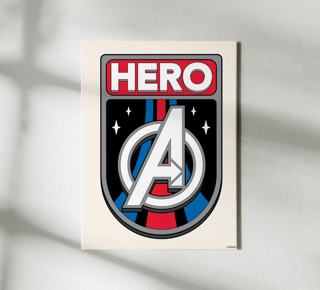Hero tela con Cornice a cassetta da MARVEL Designs by JUNIQE