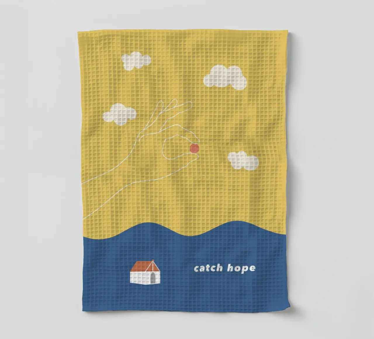catch hope canovaccio da cucina da natural neutral