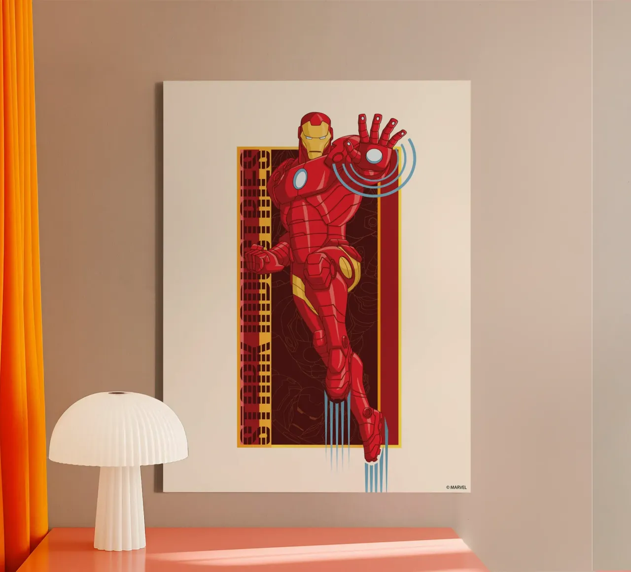 The Avengers - Iron Man canvas by MARVEL Designs by JUNIQE