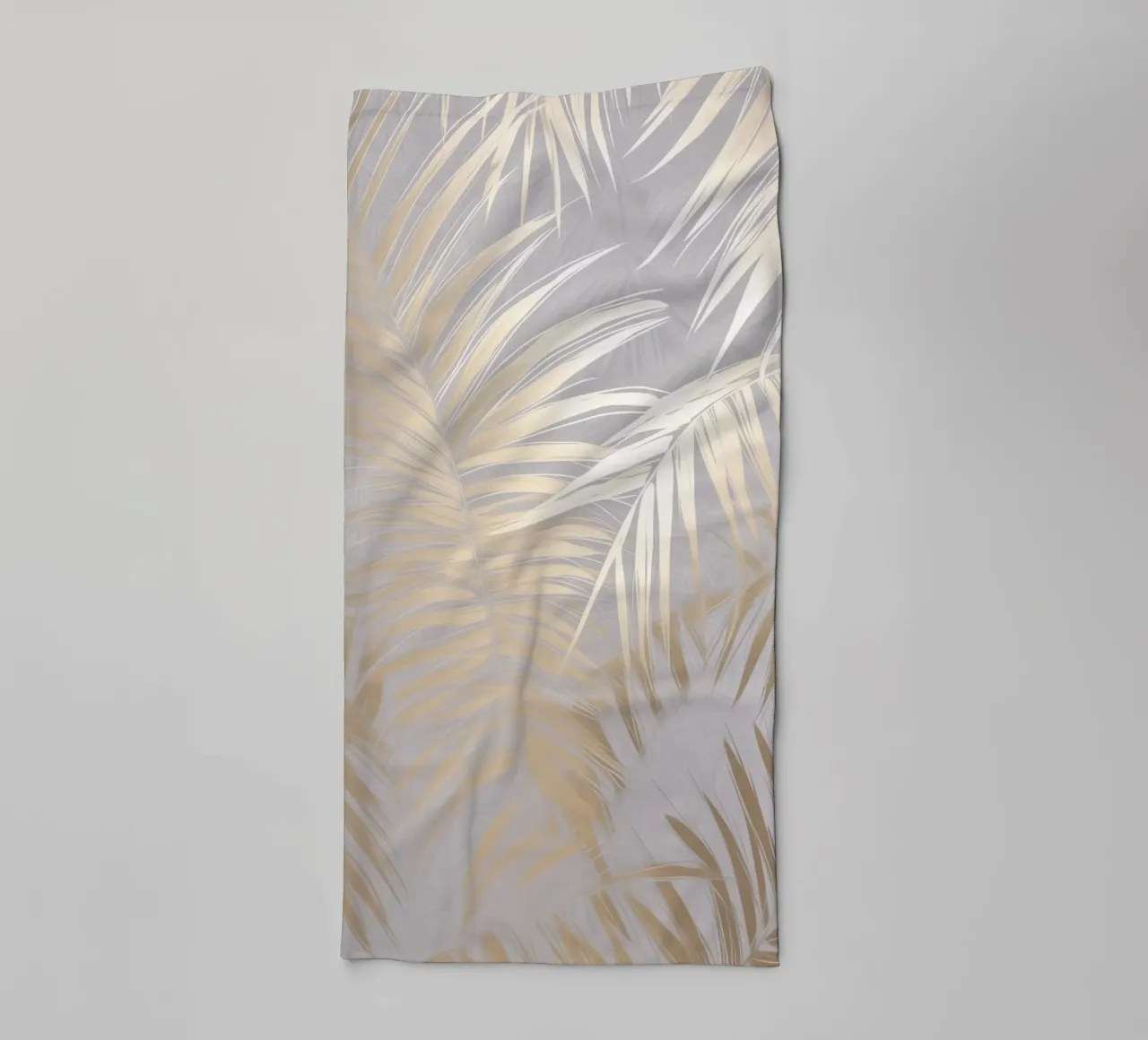 luxurious palm aesthetics towel by Carinaprint