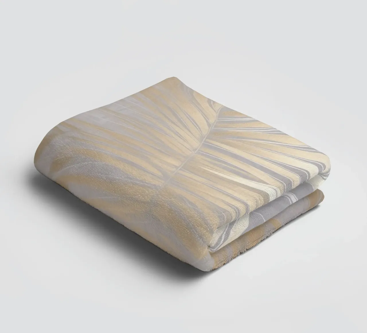 luxurious palm aesthetics towel by Carinaprint