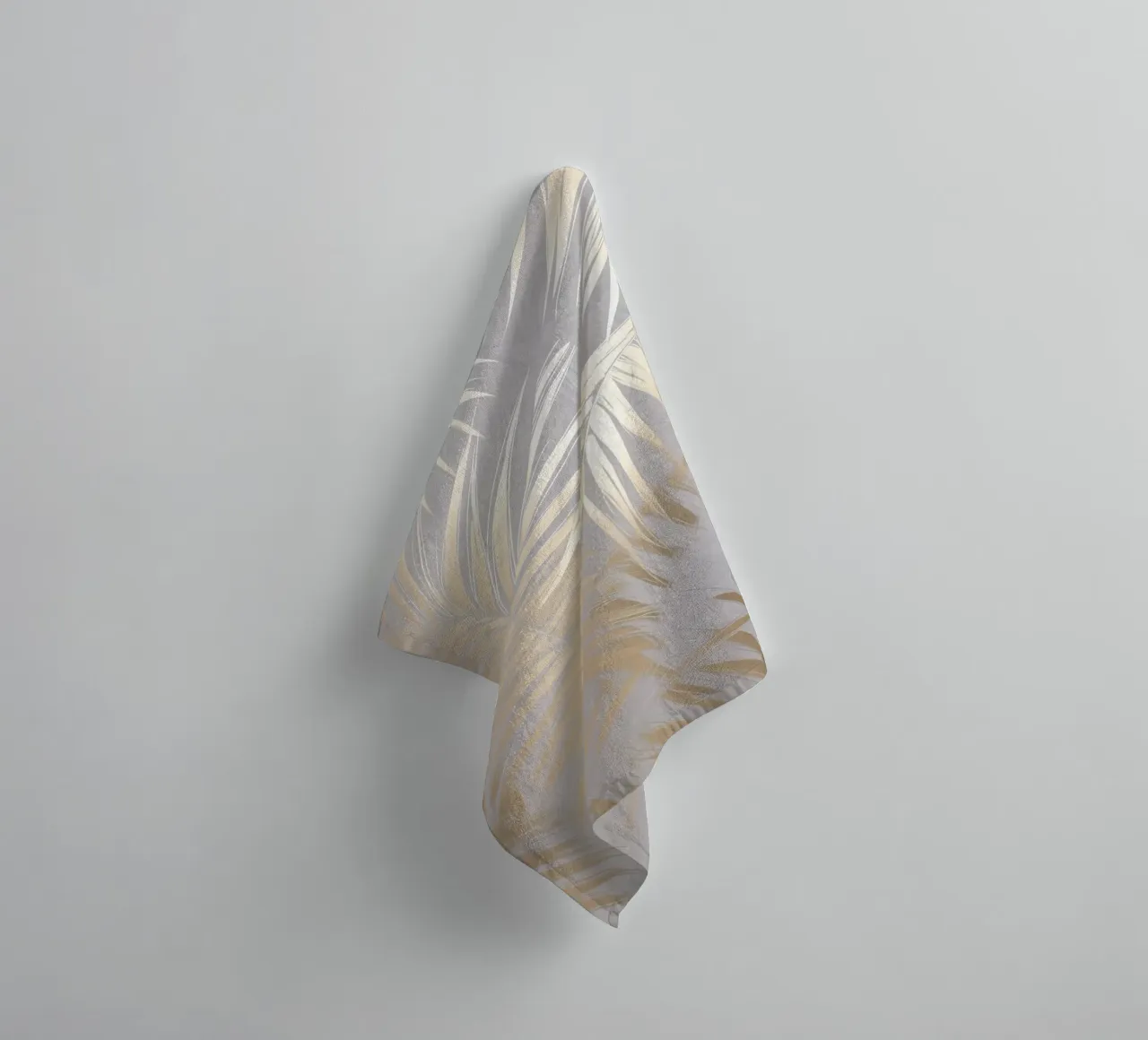 luxurious palm aesthetics towel by Carinaprint