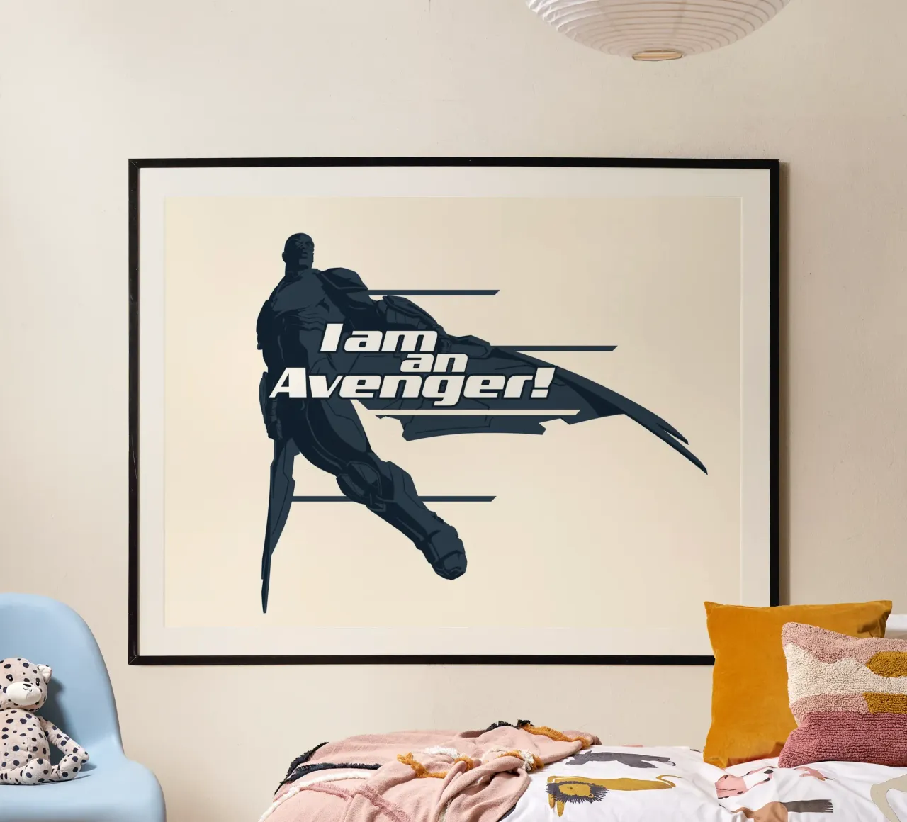 Falcon - I am an Avenger! carta hahnemühle da MARVEL Designs by JUNIQE