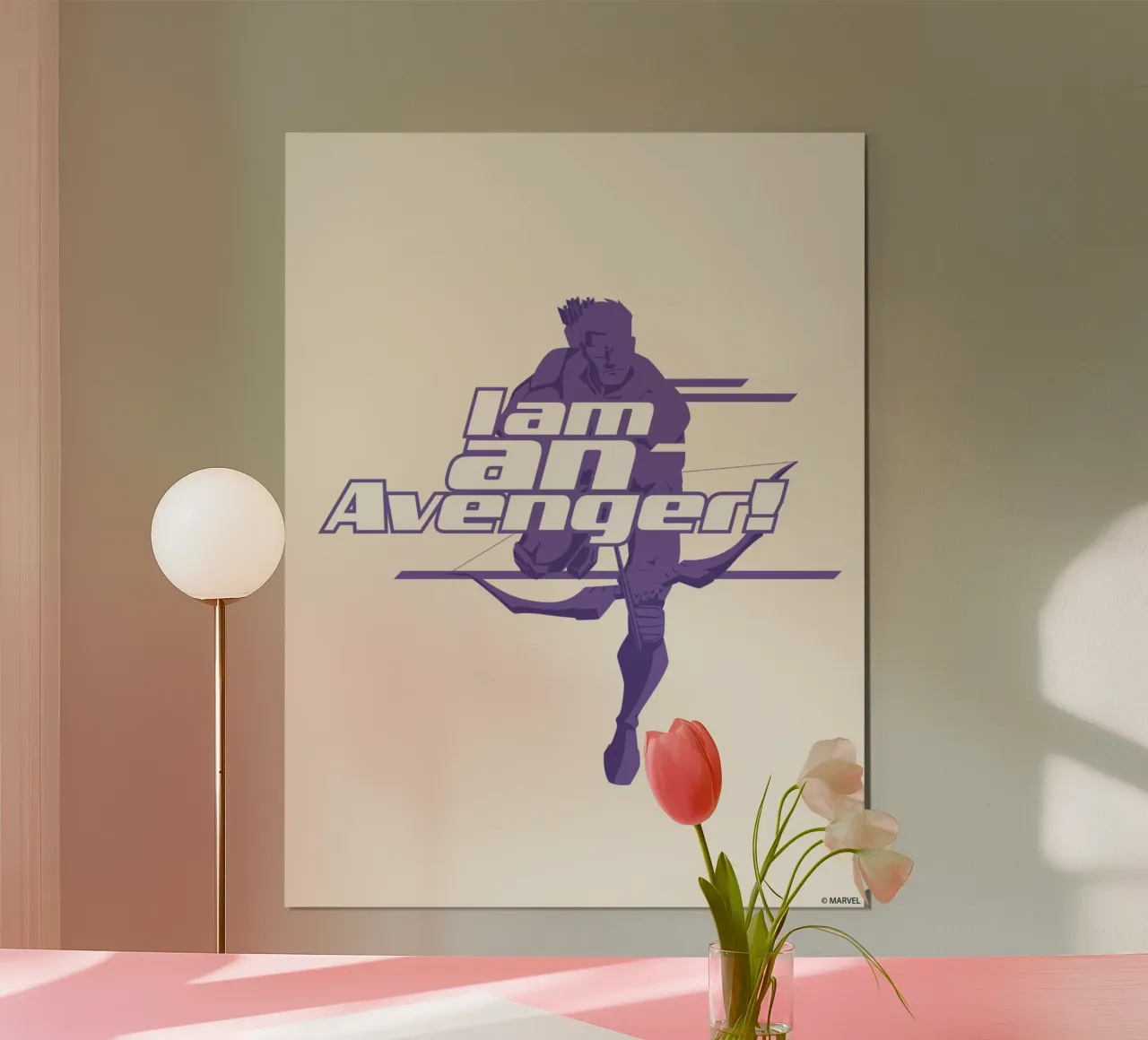 Hawkeye - I am an Avenger! carta hahnemühle da MARVEL Designs by JUNIQE
