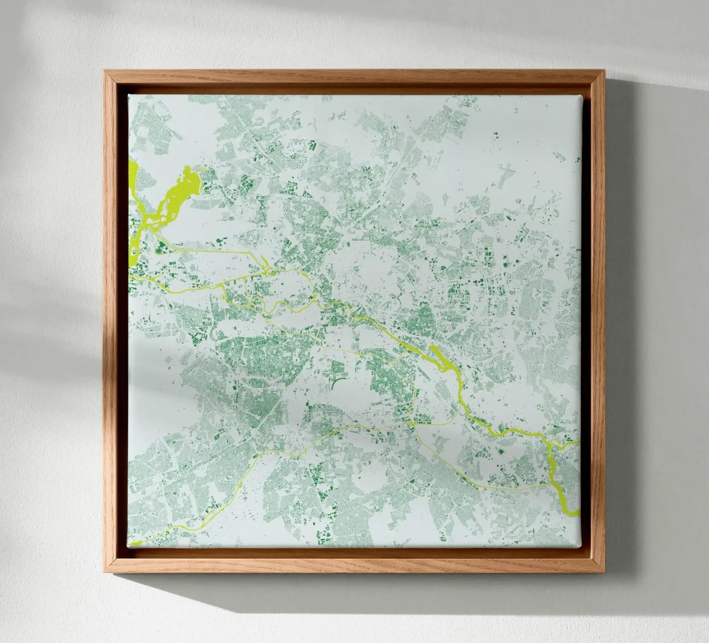 Berlin Green tela da Urban Maps