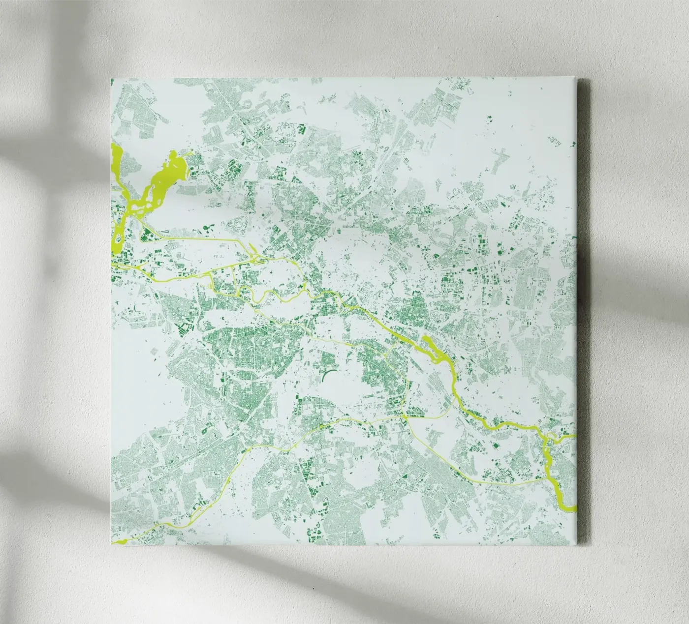 Berlin Green tela da Urban Maps