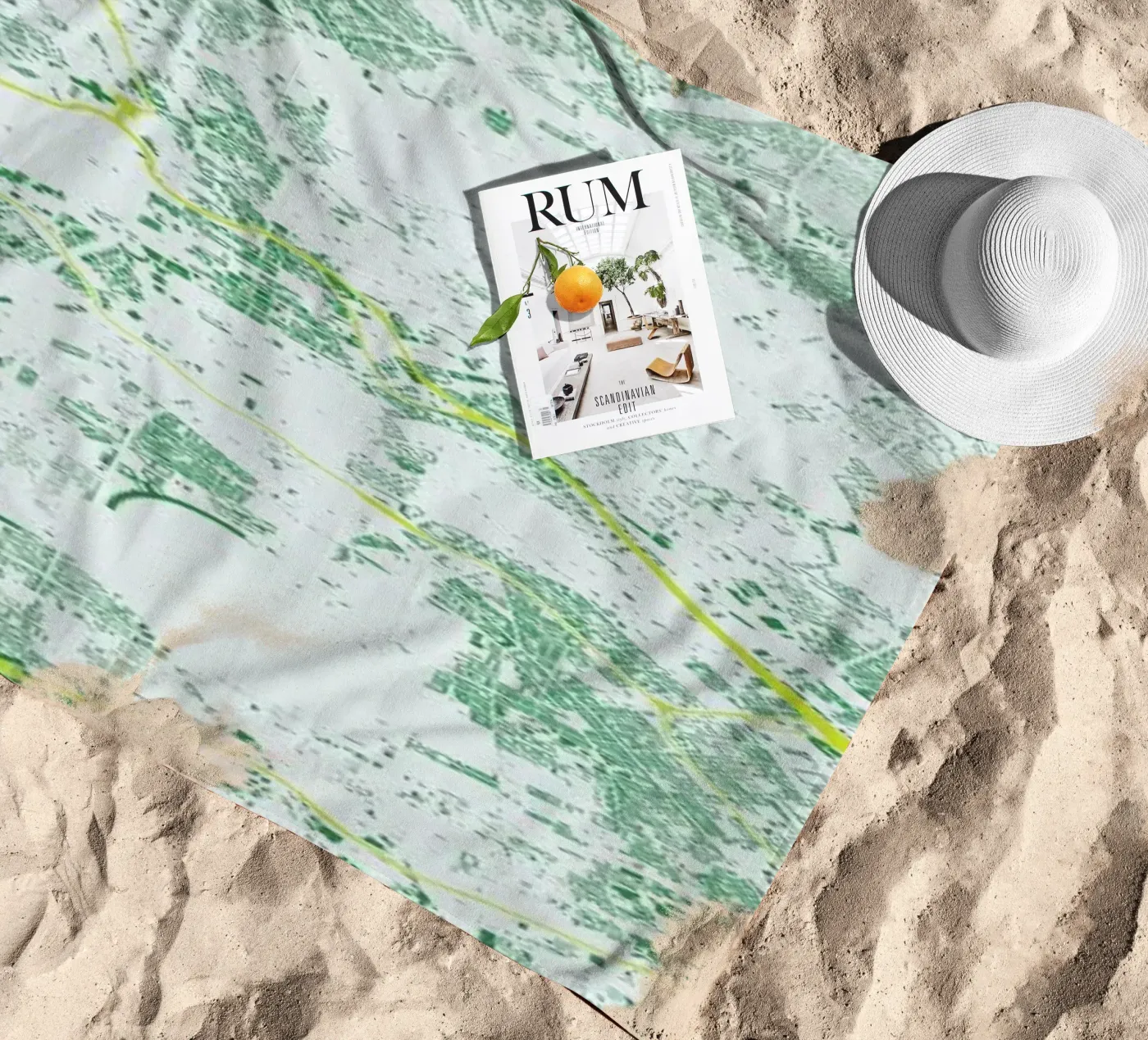 Berlin Green telo mare da Urban Maps