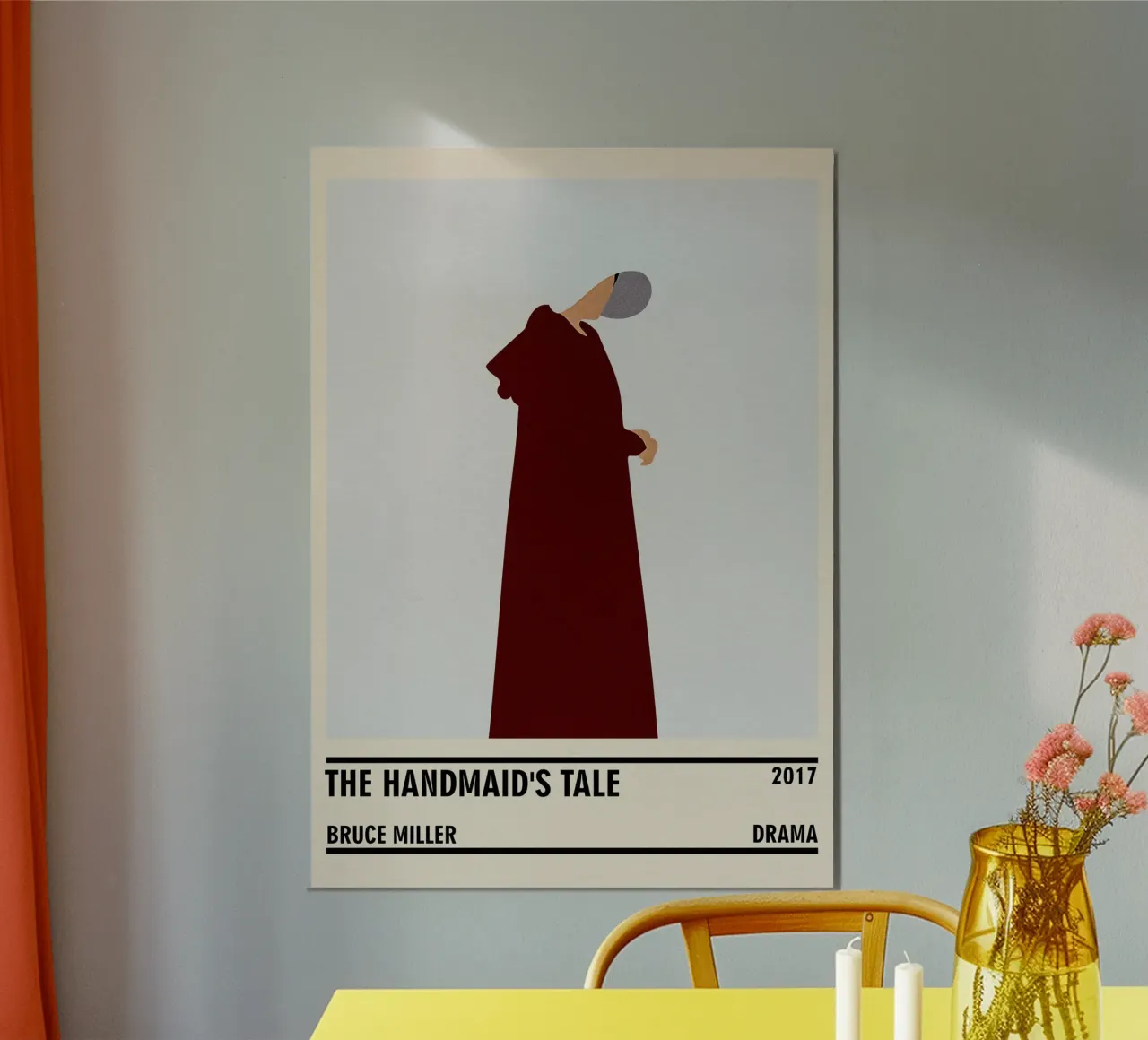 The Handmaid's Tale poster con telaio in legno da TheArtstudio