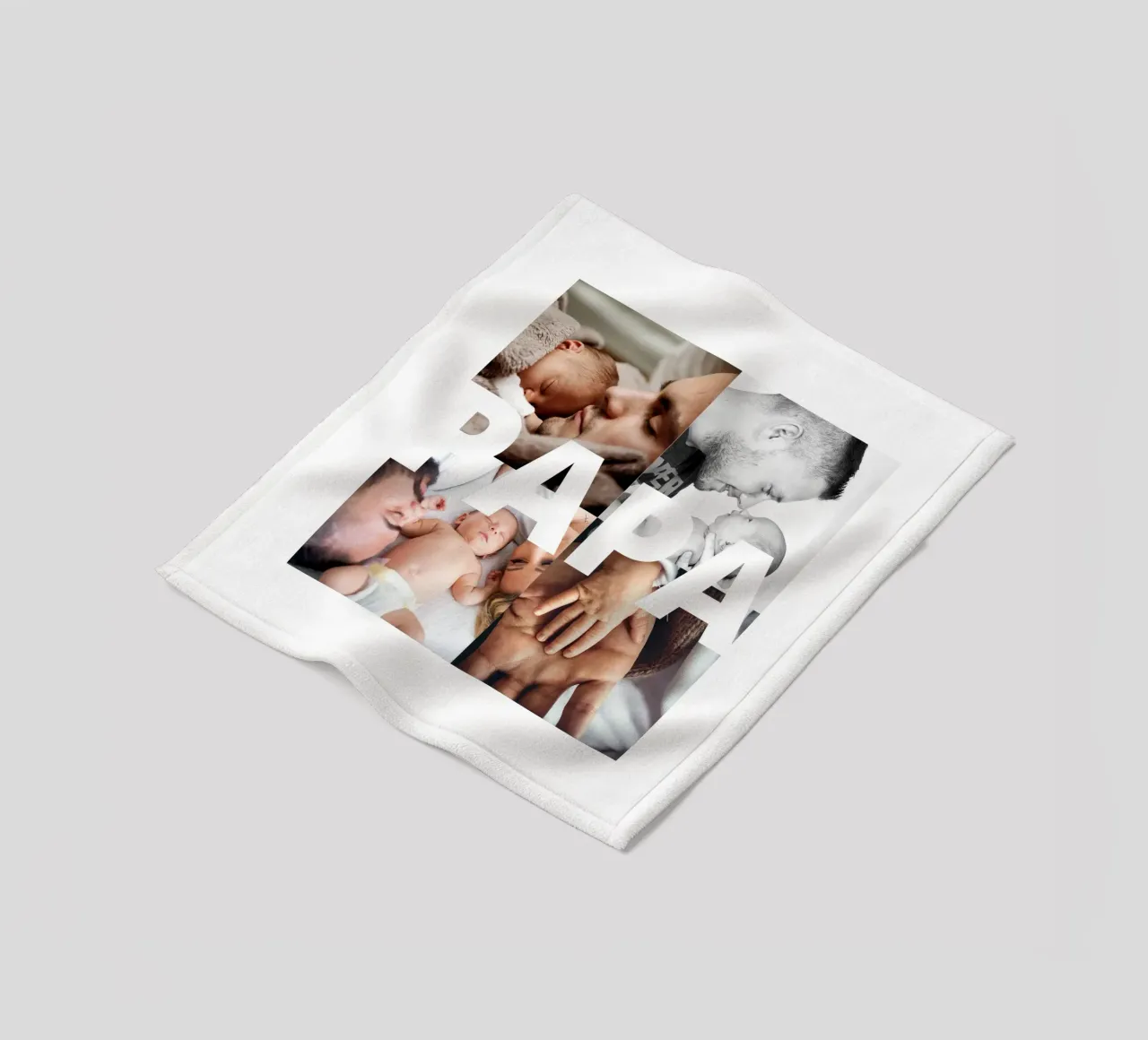Dad fleece blanket by we line studio - design
