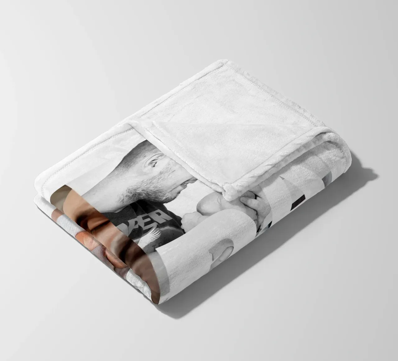 Dad fleece blanket by we line studio - design
