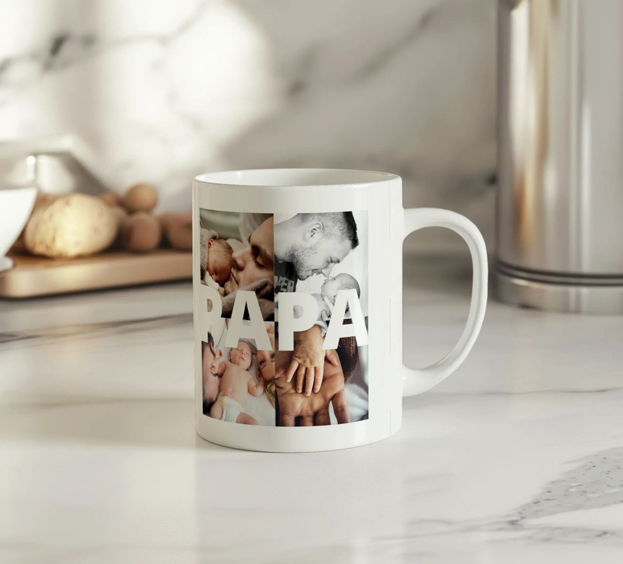 Dad tazza in ceramica da pv design