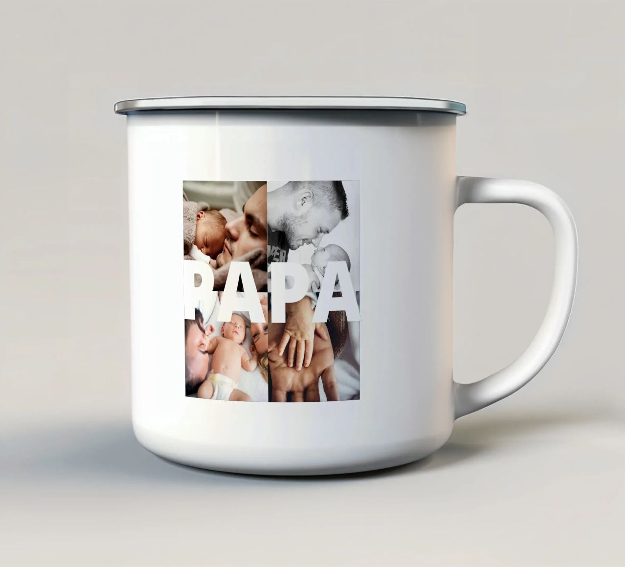 Dad tazza in smalto da pv design