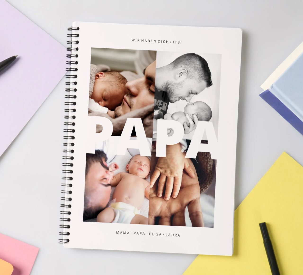 Dad Ringbuch von pv design