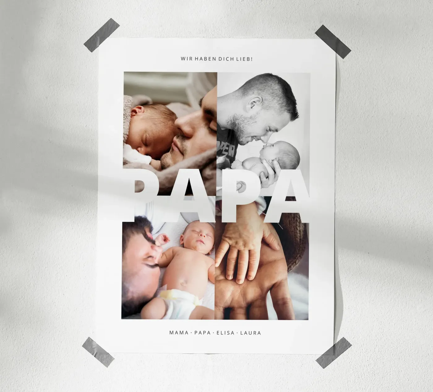 Dad poster by we line studio - design