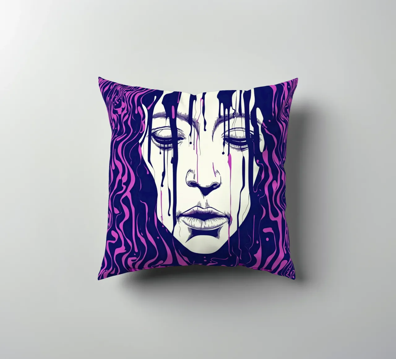 Deep Purple | Hard rock in deep purple color cuscino da Autofocus