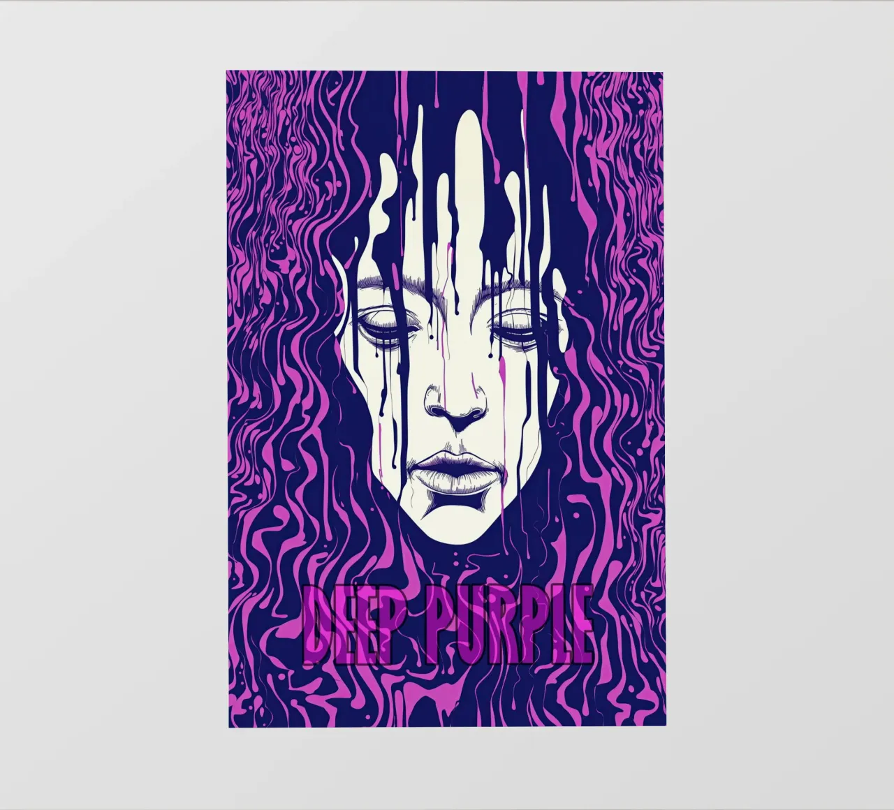 Deep Purple | Hard rock in deep purple color telo in pvc da Autofocus