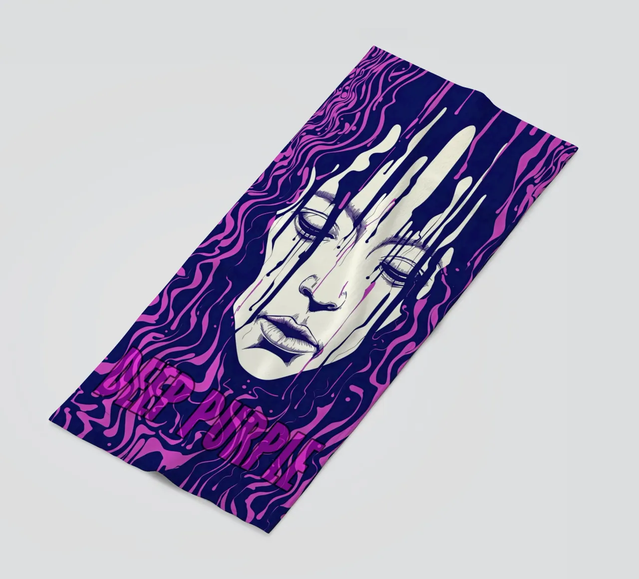 Deep Purple | Hard rock in deep purple color telo mare da Autofocus