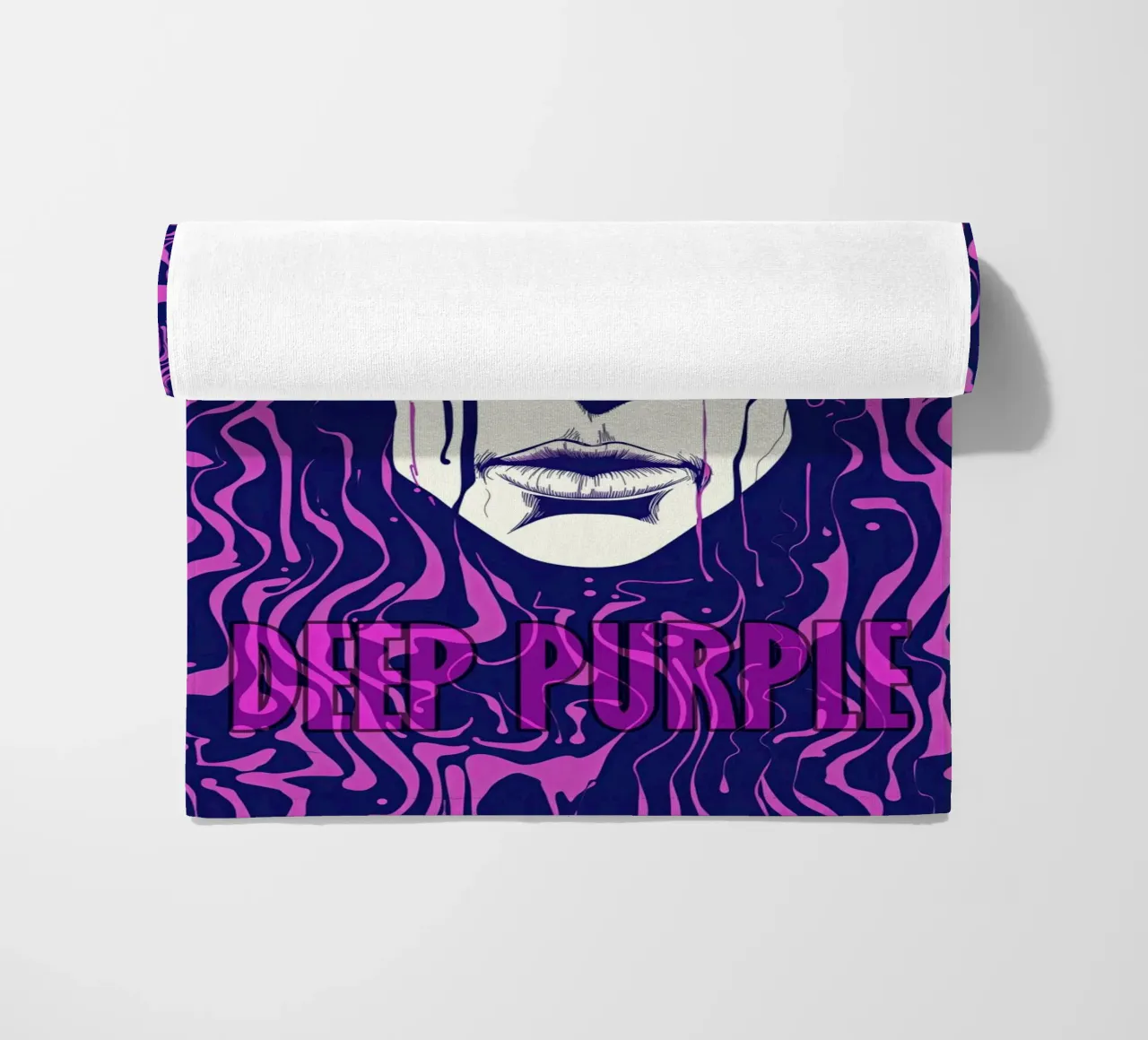 Deep Purple | Hard rock in deep purple color telo mare da Autofocus