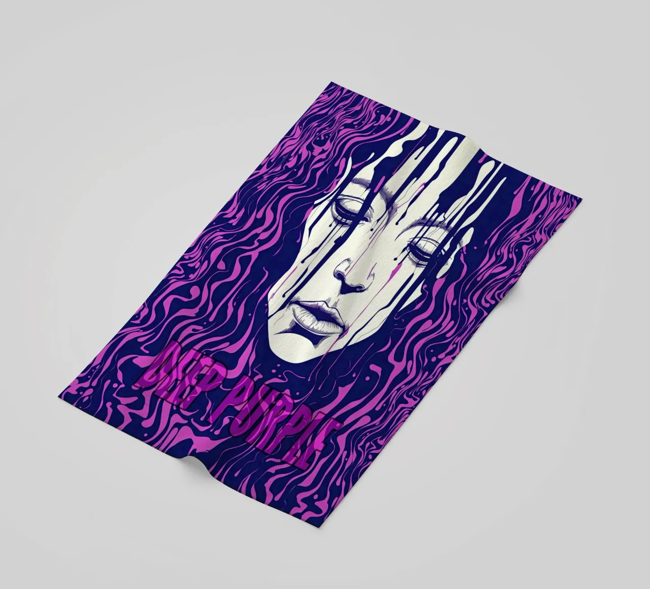 Deep Purple | Hard rock in deep purple color telo mare da Autofocus