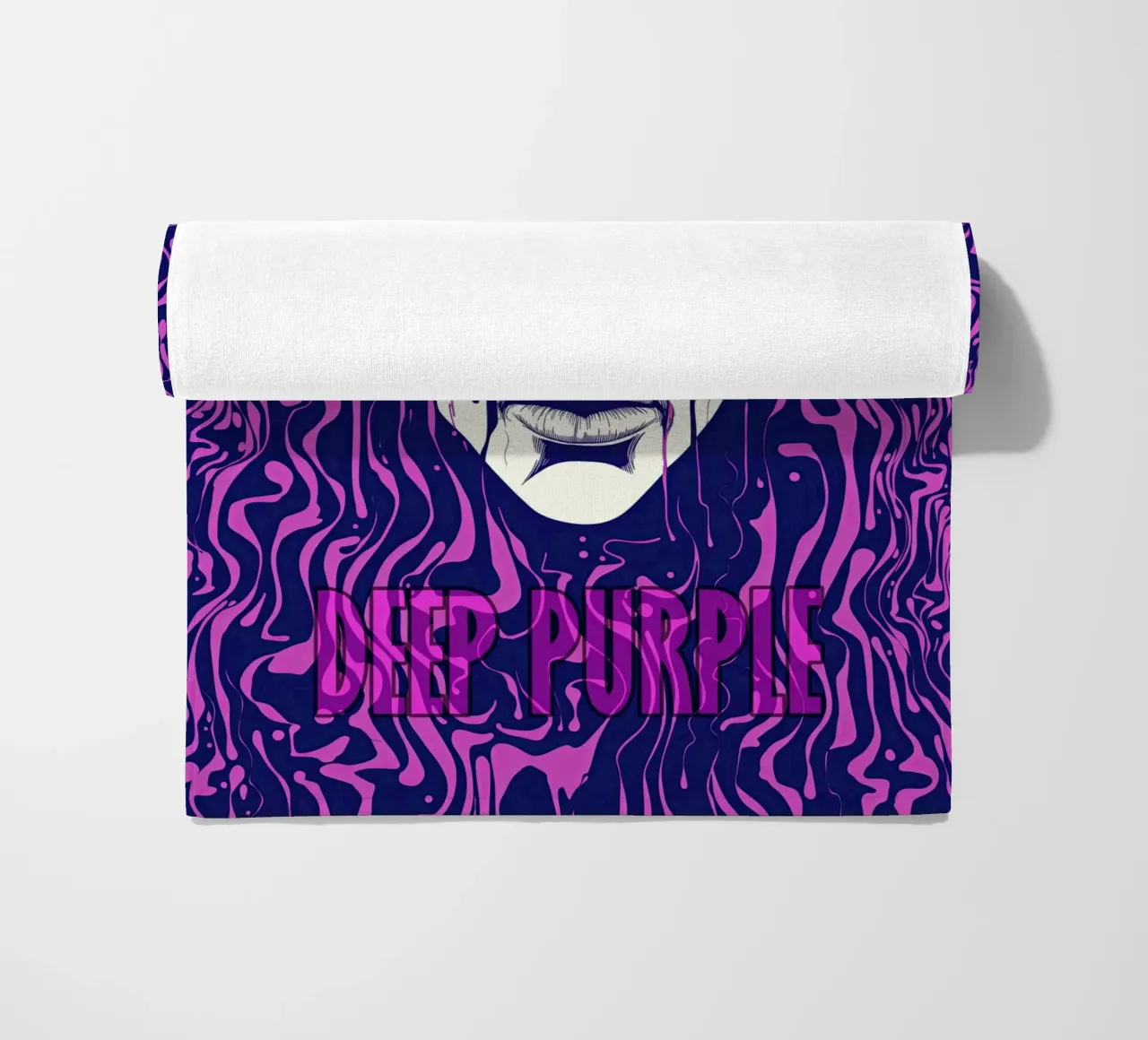 Deep Purple | Hard rock in deep purple color telo mare da Autofocus