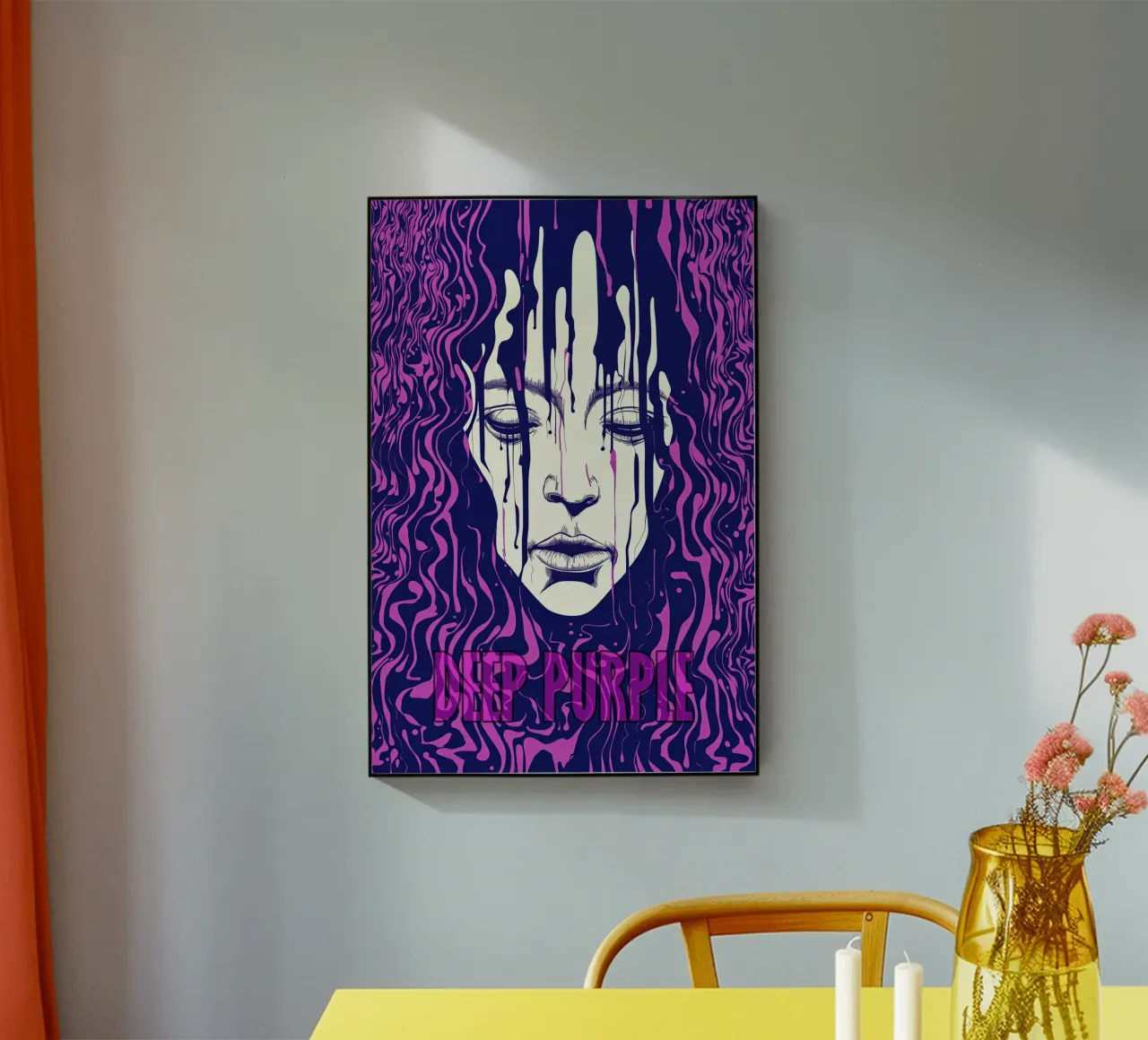 Deep Purple | Hard rock in deep purple color plexiglass da Autofocus