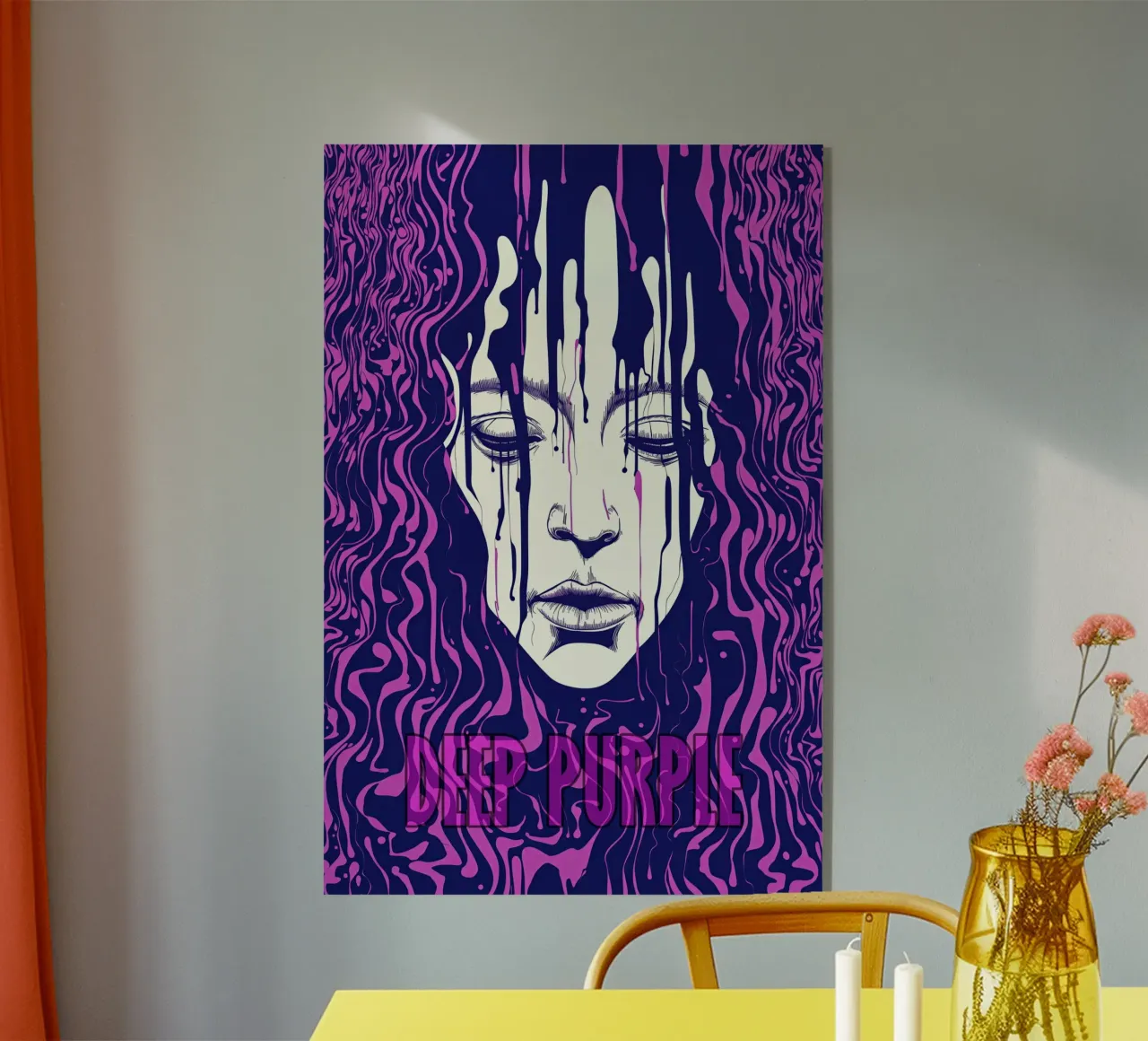 Deep Purple | Hard rock in deep purple color plexiglass da Autofocus