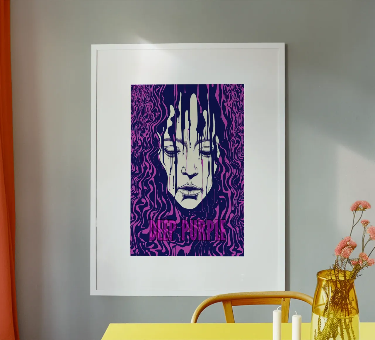 Deep Purple | Hard rock in deep purple color hahnemühle de Autofocus
