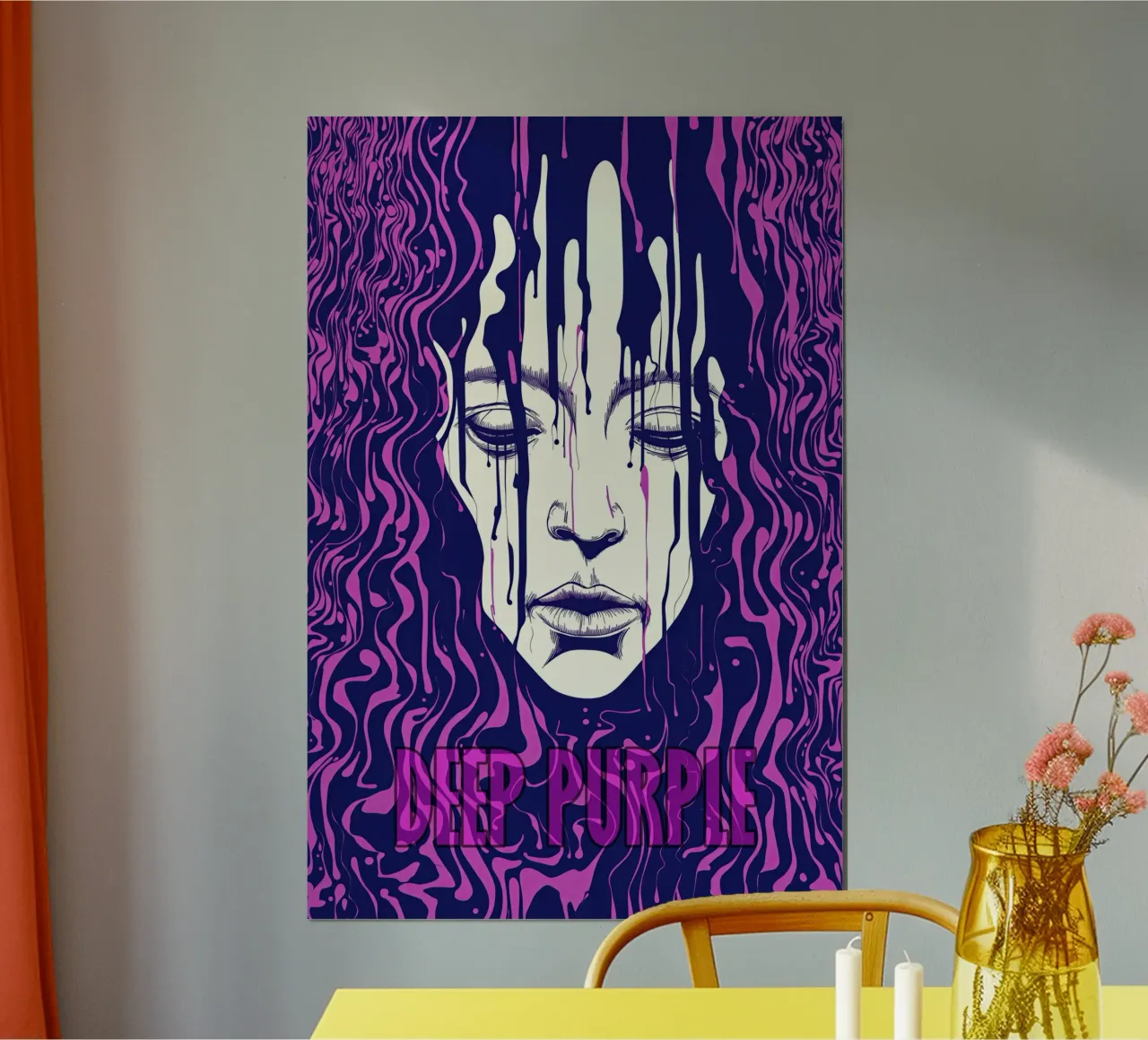 Deep Purple | Hard rock in deep purple color hahnemühle de Autofocus
