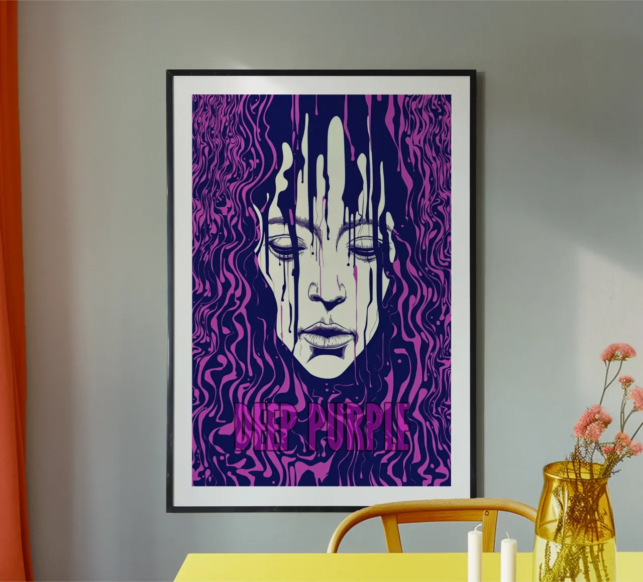 Deep Purple | Hard rock in deep purple color hahnemühle de Autofocus