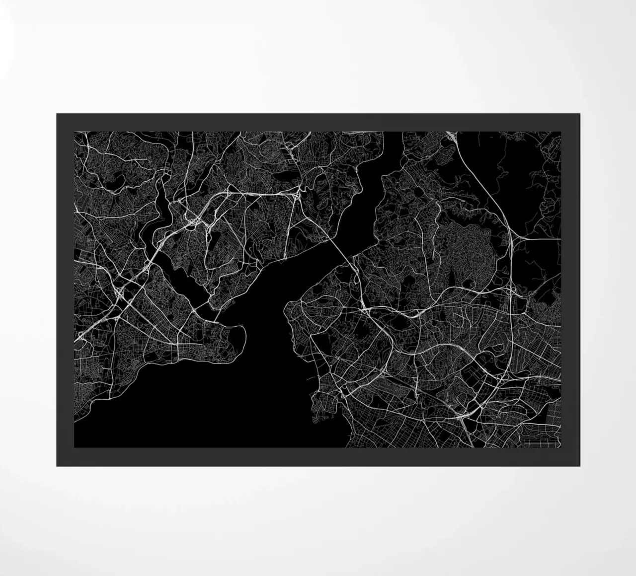Traffic Istanbul Black zerbino da Urban Maps