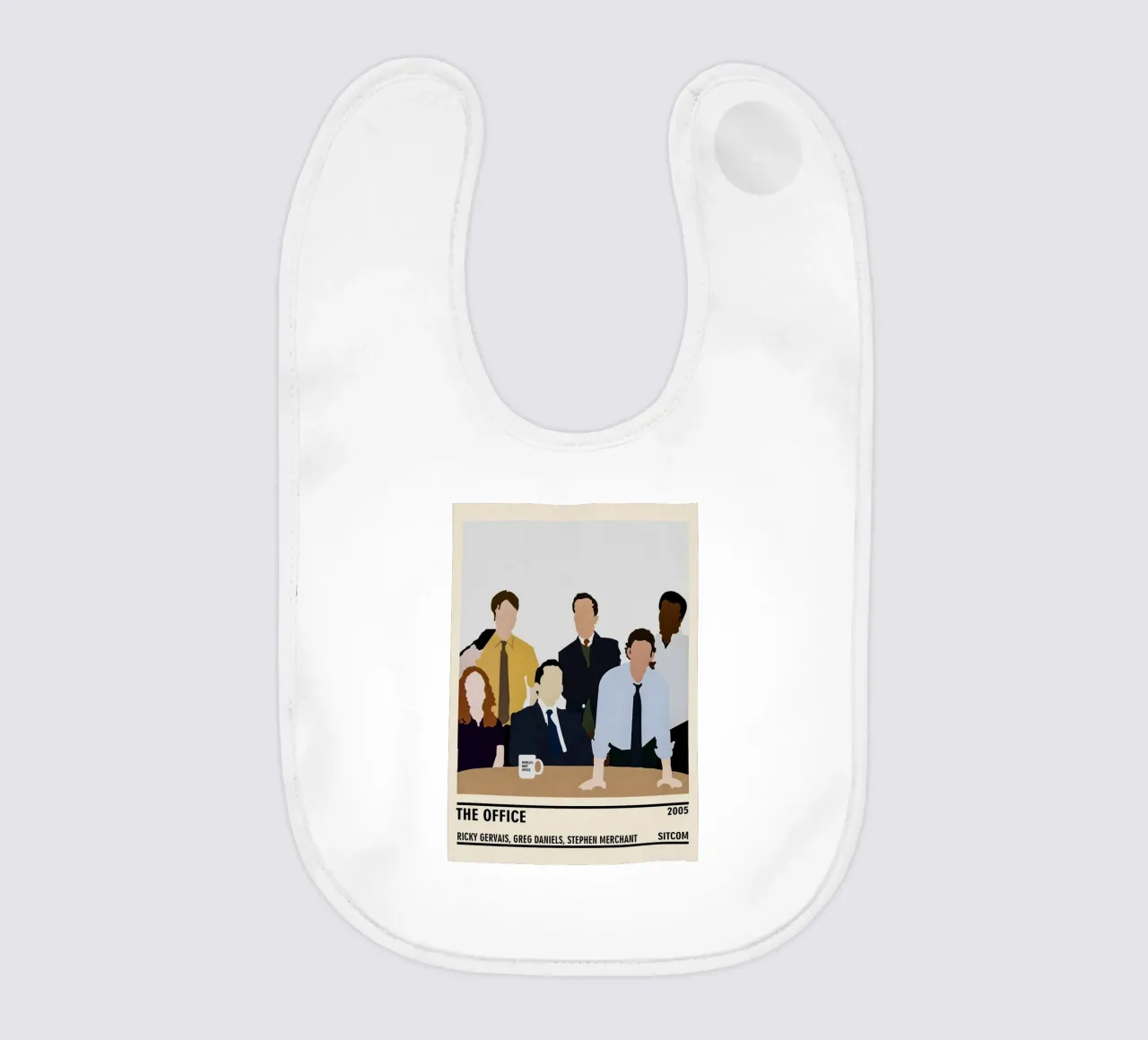 The Office baby bib by TheArtstudio