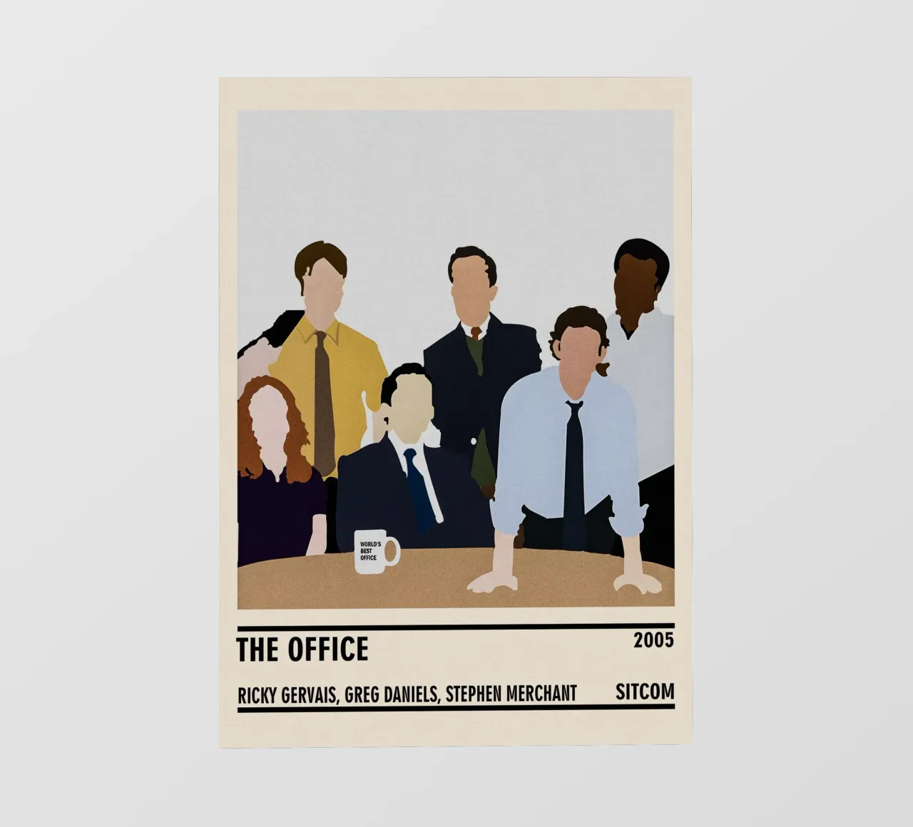 The Office telo in pvc da TheArtstudio